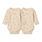 Body niemowlęce Yanni 2-pak - Peach mini, Sea shell / Liewood