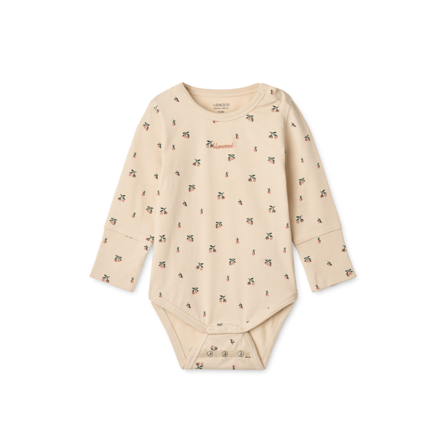 Body niemowlęce Yanni 2-pak - Peach mini, Sea shell / Liewood