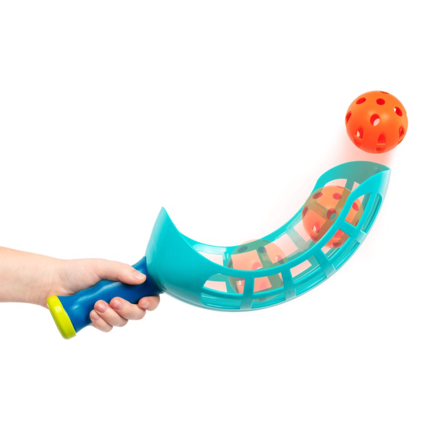 Scoop & Toss Game Set - gra zręcznościowa - szufle z piłkami / B.Toys