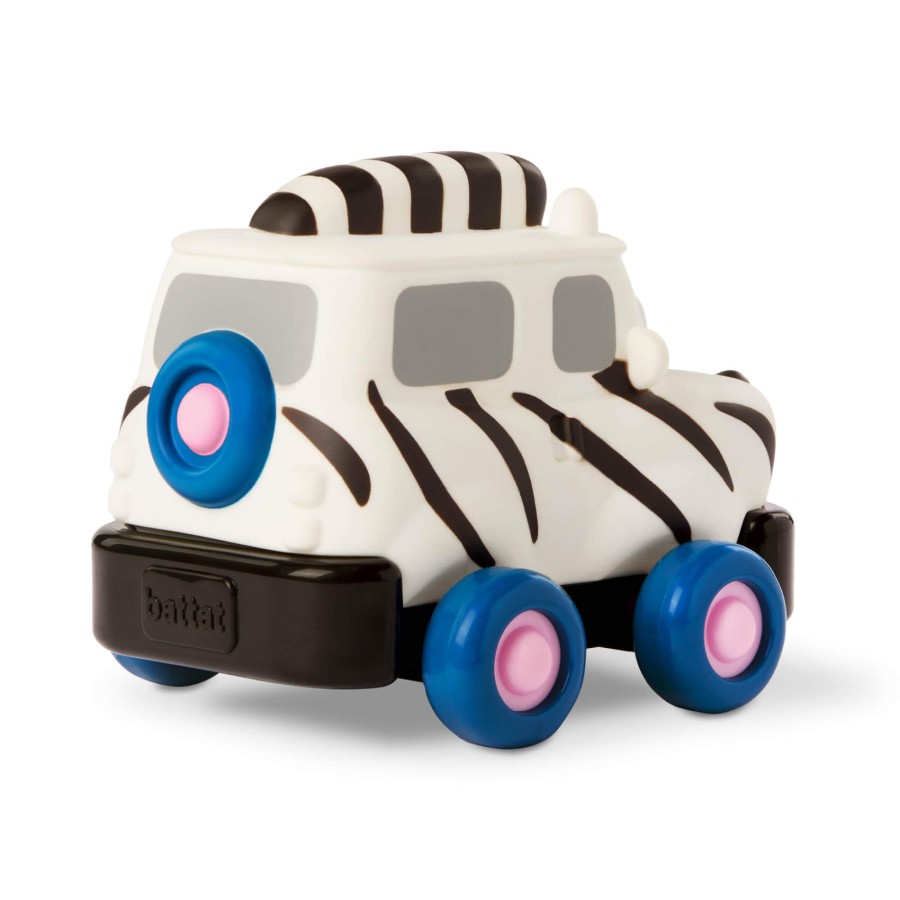 Safari Speedsters – zestaw 3 autek-zwierzątek z napędem / B.Toys