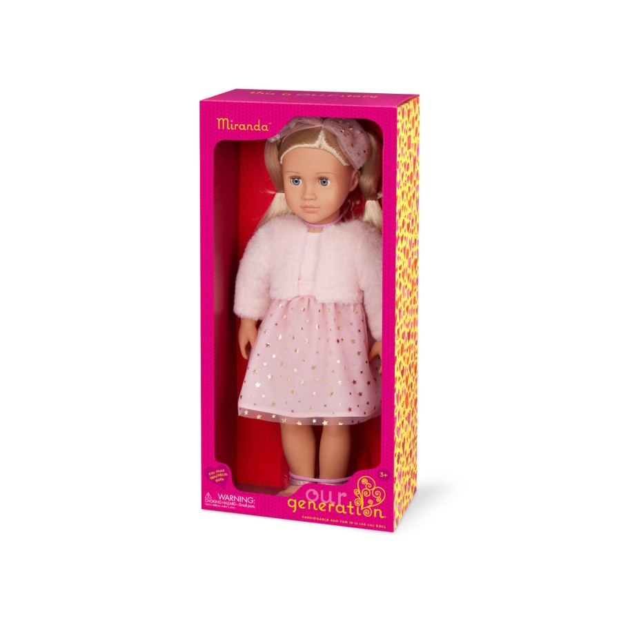 Lalka MIRANDA 46cm - mała GWIAZDA / OurGeneration