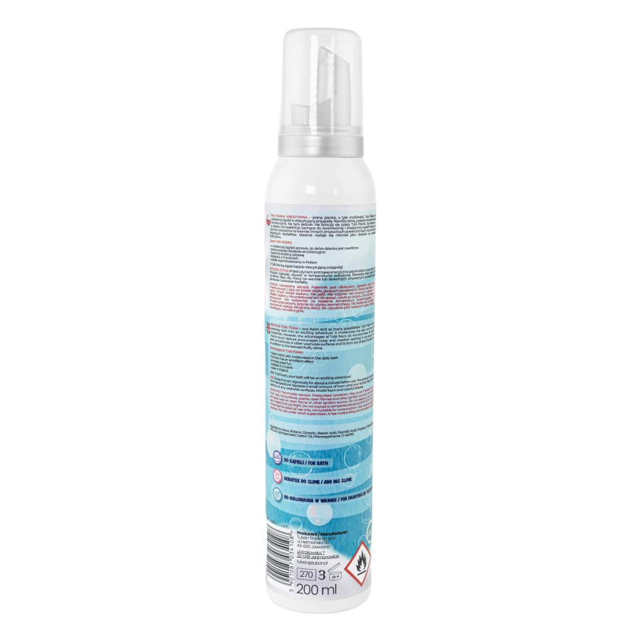 Tubi Pianka - niebieska, 200 ml / Tuban