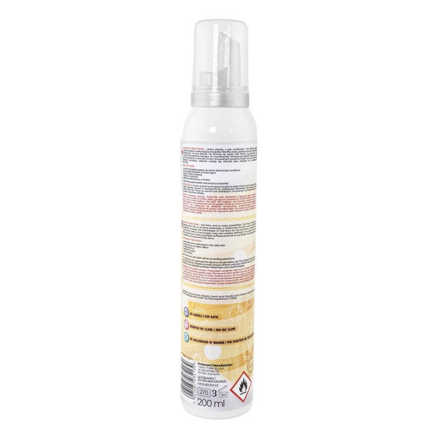 Tubi Pianka - żółta, 200 ml / Tuban