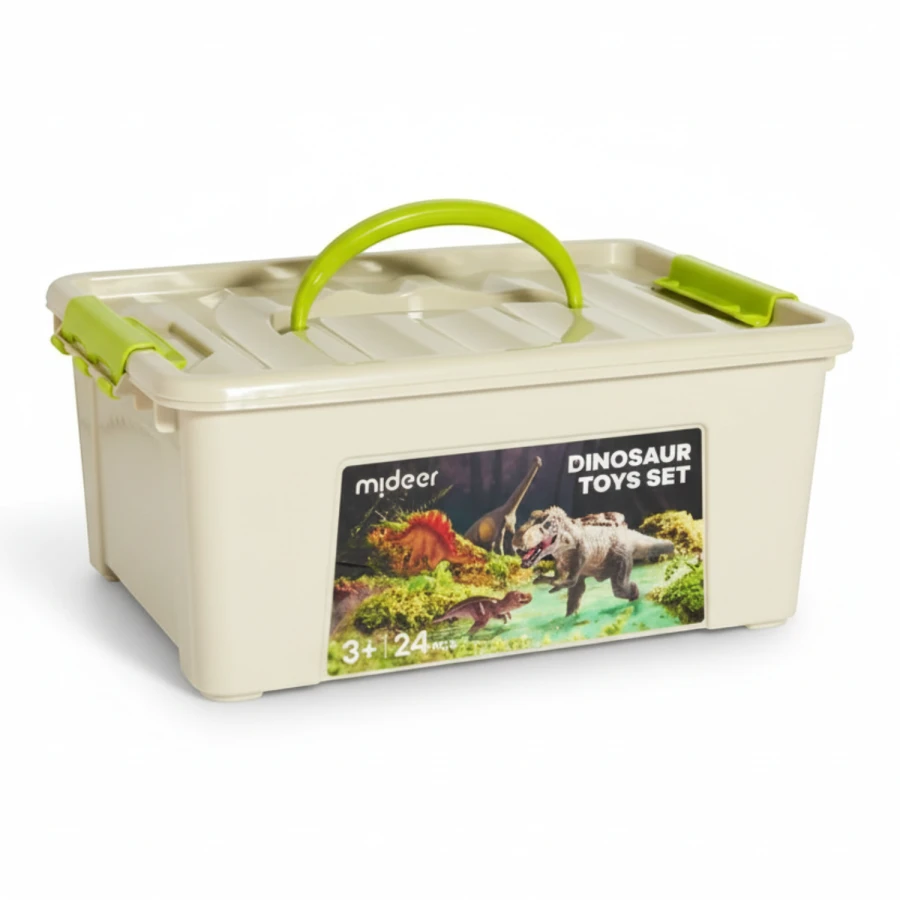 Zestaw figurek – dinozaury, 24 szt. / Mideer
