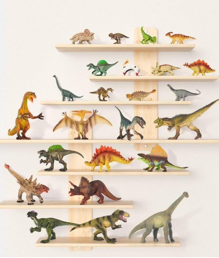 Zestaw figurek – dinozaury, 24 szt. / Mideer
