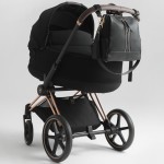 Plecak i torba dla mamy 2w1 MINI dark chocolate 2.0 / Joissy