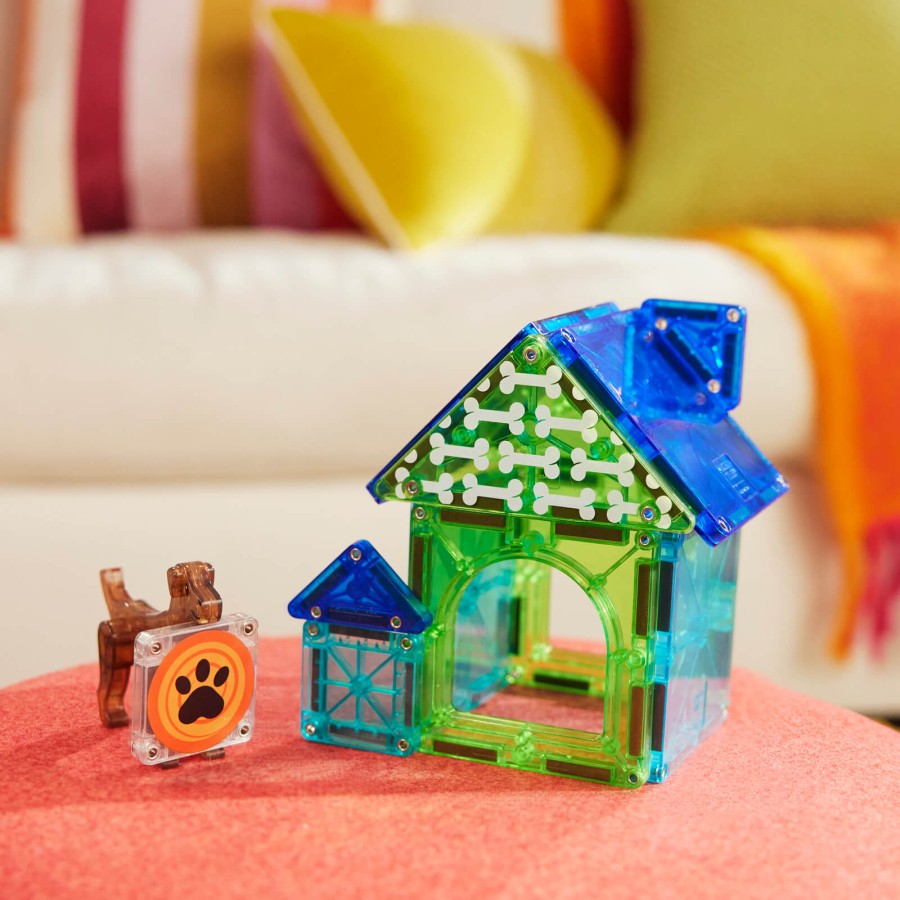 Klocki Magnetyczne Dog House 13 el. / Magna-Tiles