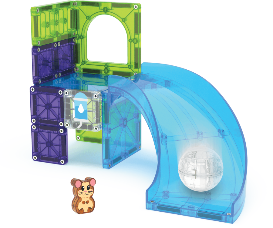 Klocki Magnetyczne Hamster Ball 13 el. / Magna-Tiles