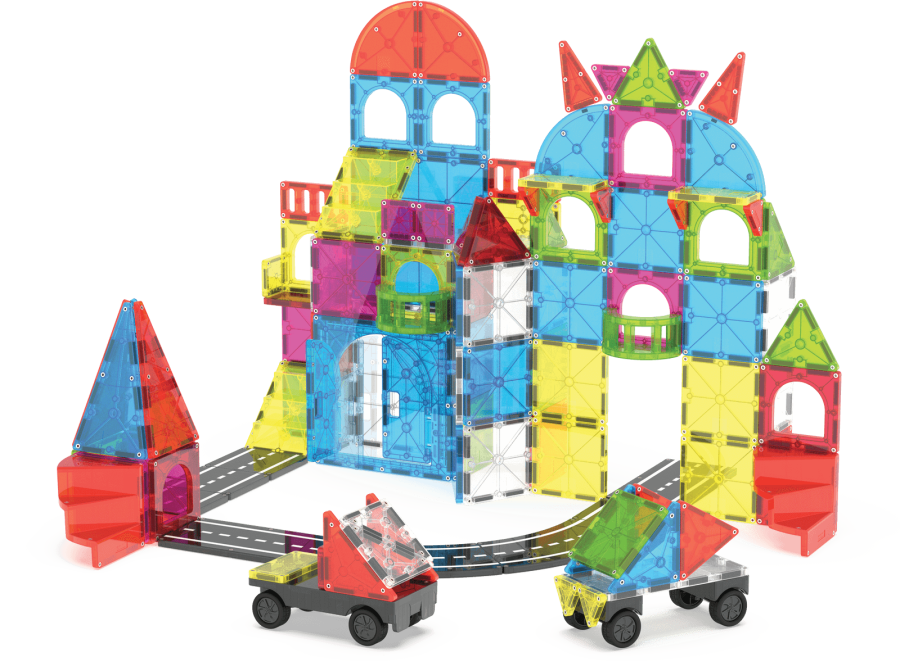 Klocki Magnetyczne City Center 110 el. / Magna-Tiles