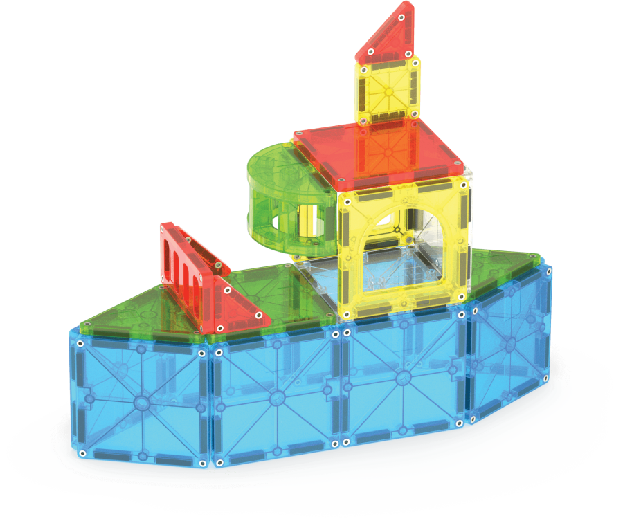 Klocki Magnetyczne City Center 110 el. / Magna-Tiles