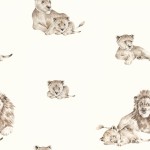 Bambusowy otulacz muślinowy 120x120 - lions / My Memi