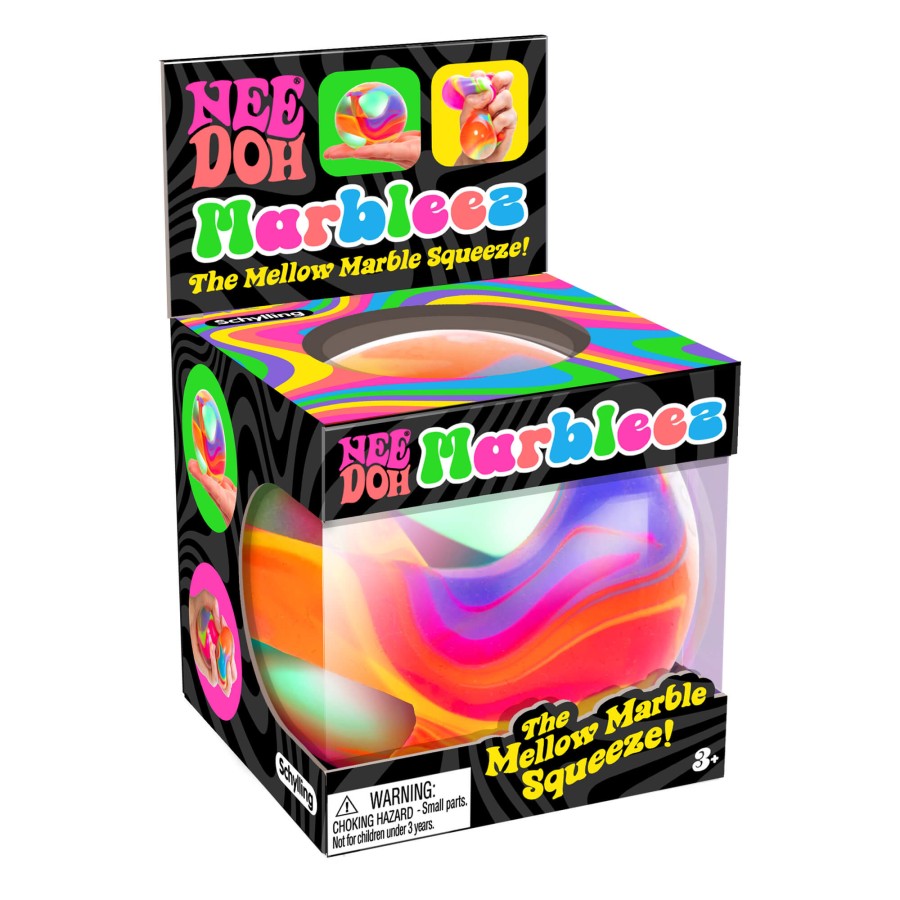 Gniotek sensoryczny Marbleez Needoh - mix kolorów, 1 szt. / Schylling