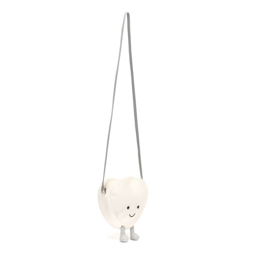 Torebka na Ramię Serce Kremowe 17 cm / Jellycat
