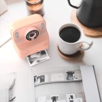 Cyfrowy aparat z funkcją drukowania PixiPrint - Różowy / MOB