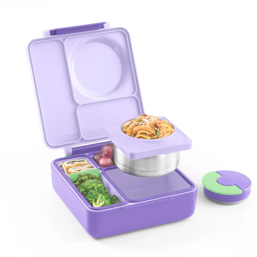 OMIE OMIEBOX lunch box z termosem, Poppy Orange / OMIE