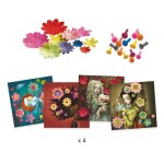 Zestaw artystyczny 3D - ROCK'N ROSEN / Djeco