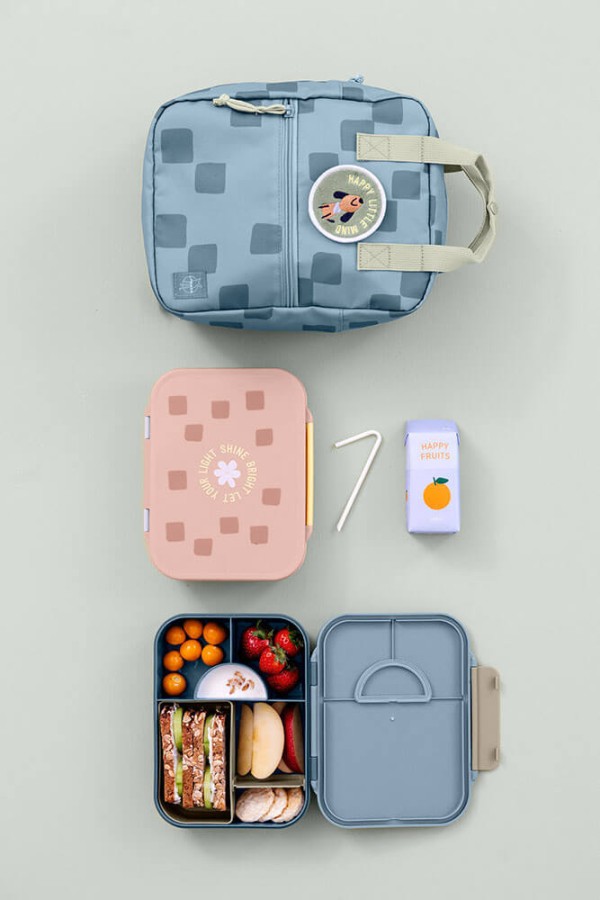 Lunchbox Bento z przegródkami Pattern Party rose & lilac / Lassig