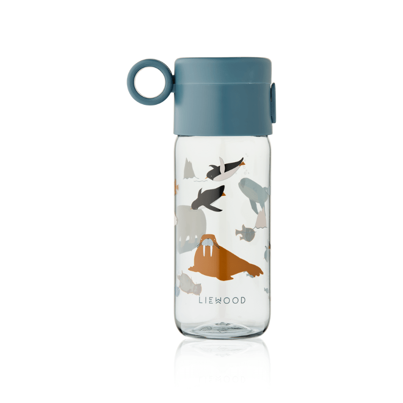 Butelka tritanowa Clemence, 350 ml - arctic sea, ocean view / Liewood