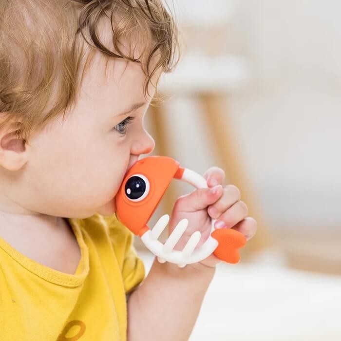 Gryzak Uspokajający Rybka 3w1 / Mombella