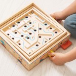 Gra zręcznościowa Labirynt Ball Maze Applepop 5+ / Janod