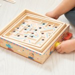 Gra zręcznościowa Labirynt Ball Maze Applepop 5+ / Janod