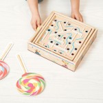 Gra zręcznościowa Labirynt Ball Maze Applepop 5+ / Janod