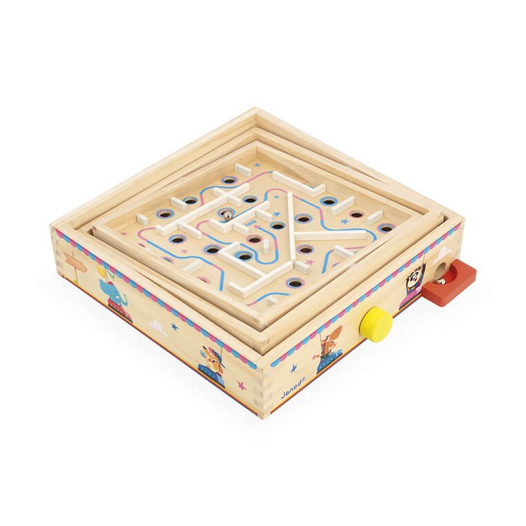 Gra zręcznościowa Labirynt Ball Maze Applepop 5+ / Janod