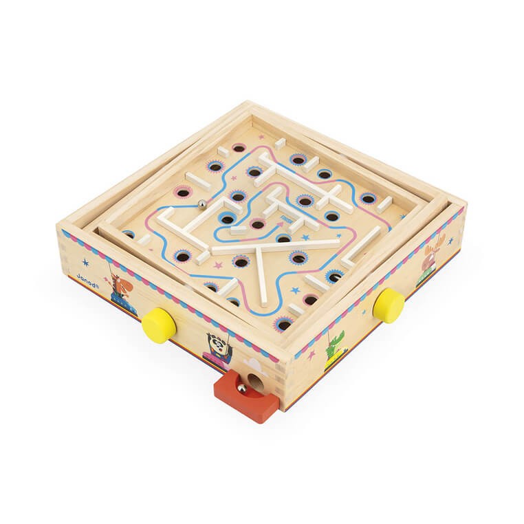 Gra zręcznościowa Labirynt Ball Maze Applepop 5+ / Janod