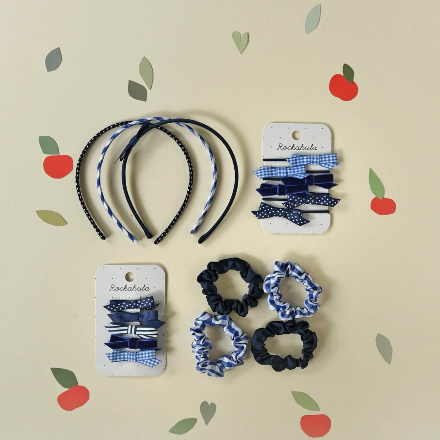 Gumki do włosów School Bow Blue / Rockahula Kids