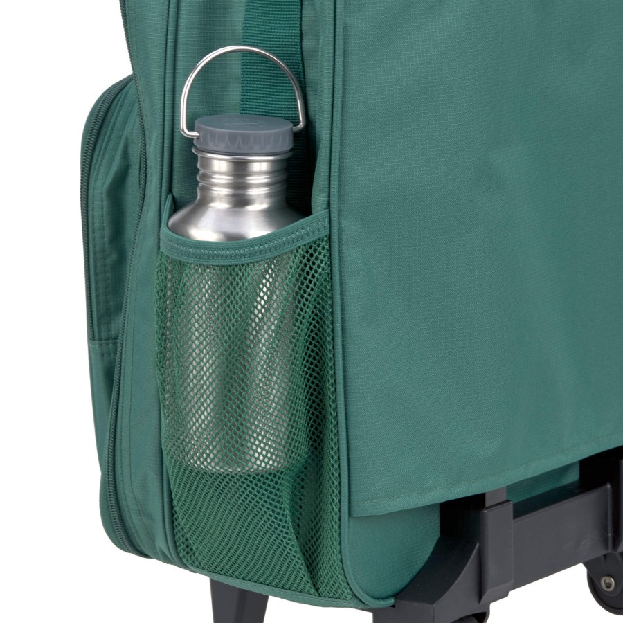 Plecak - walizka na kółkach 2w1 Little Gang, dark green / Lassig 