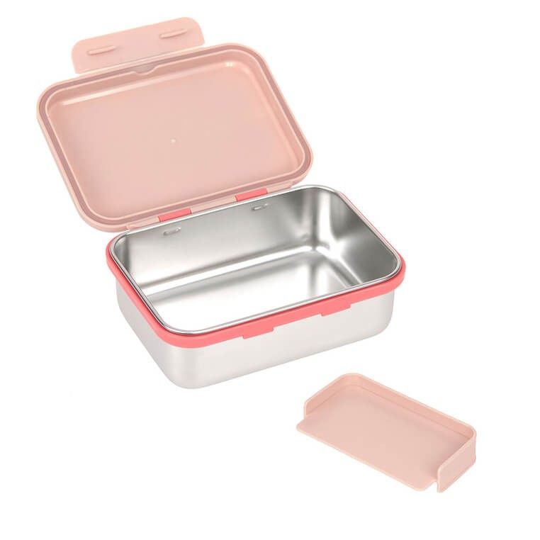Lunchbox ze stali nierdzewnej Sunny Explorer rose & pink / Lassig
