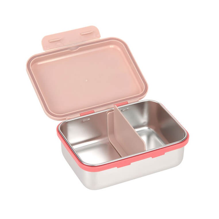 Lunchbox ze stali nierdzewnej Sunny Explorer rose & pink / Lassig