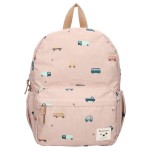 Plecak dla dzieci L Sweet Cars brown / KIDZROOM
