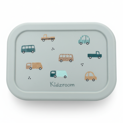 Lunchbox pojemnik silikonowy Sweet Cars / KIDZROOM