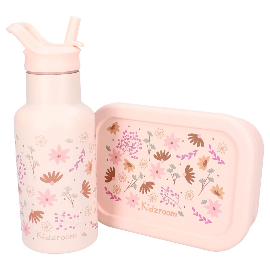 Lunchbox pojemnik silikonowy Memories Flower / KIDZROOM