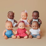 Lalka dziewczynka Afrykanka 21cm My Friends & Me / Miniland Doll