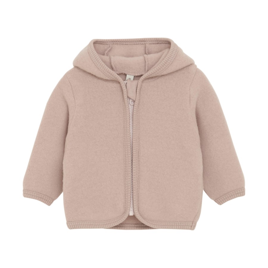 Kurtka 100% wełny merino - Mahogany Rose / HUTTEliHUT