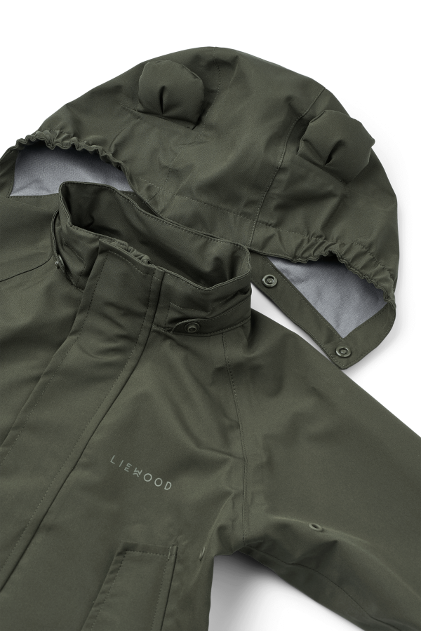 Komplet przeciwdeszczowy Manu - hunter green / Liewood