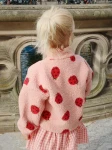 Kurtka pluszowa Jody - ladybug pink / Konges slojd