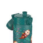 Stalowa butelka Single Wall - Otters, 400ml / ION8® 