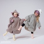 Ponczo samochodowe LAMB POWDER PINK / Patulove