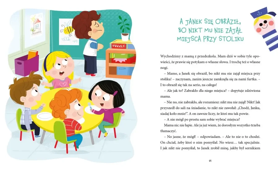 A Gabryś powiedział. A dzisiaj w przedszkolu / Wydawnictwo Wilga