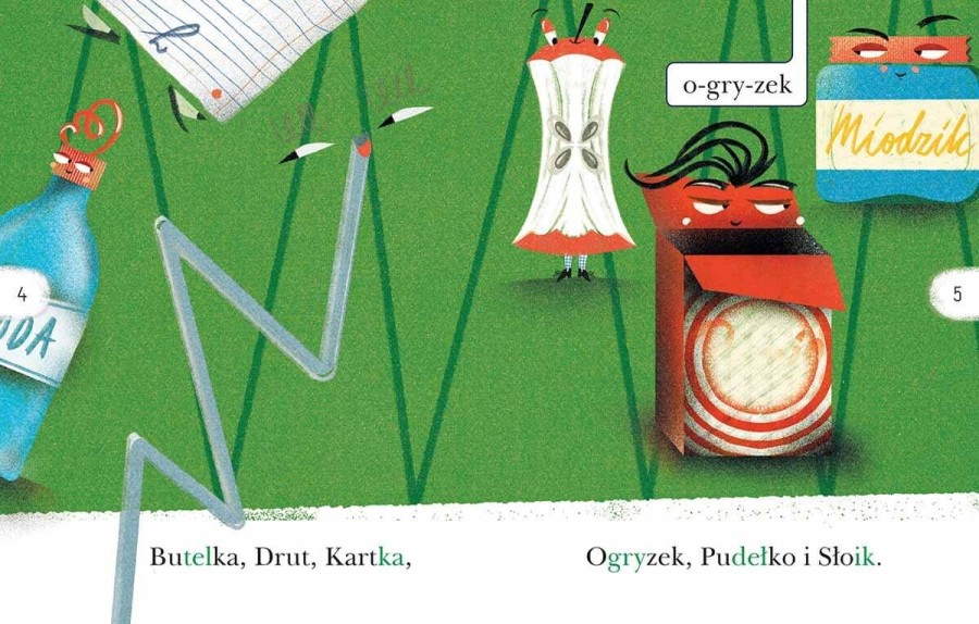 Awantura w śmietniku. Czytam sobie Eko. Poziom 1 /  HarperKids