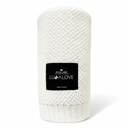 Bambusowy koc 80x100 COCONUT / Lullalove