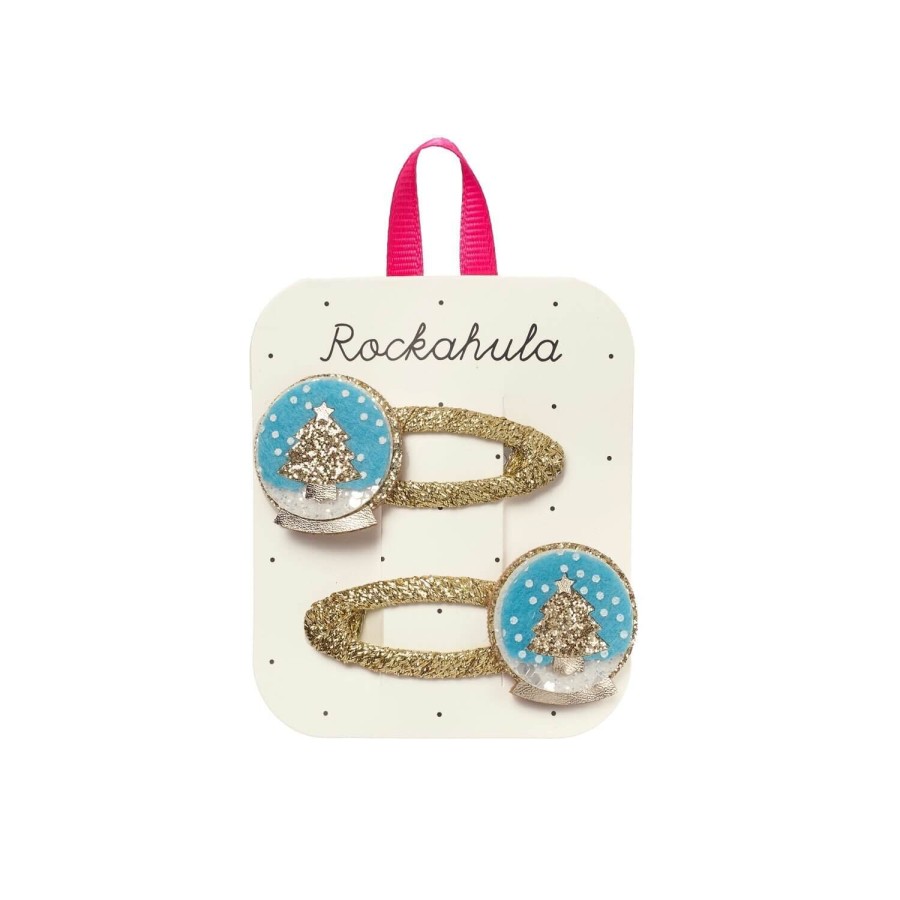 Spinki do włosów Shimmer Snow Globe / Rockahula Kids