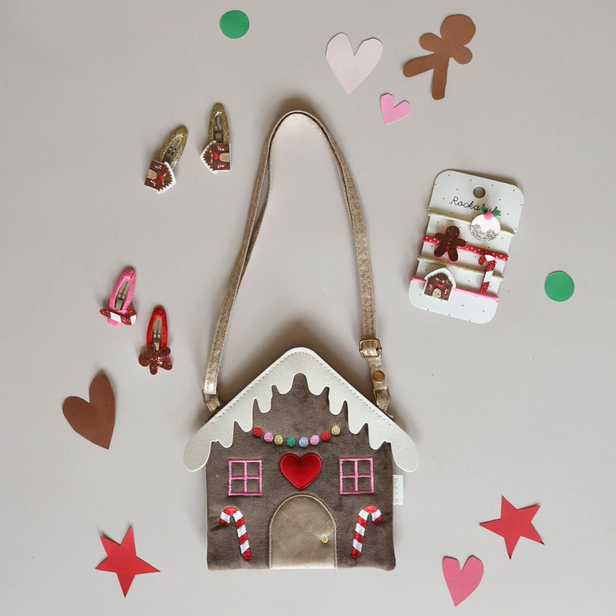 Gumki do włosów Gingerbread Christmas / Rockahula Kids