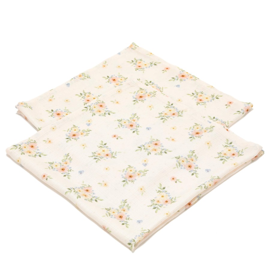 2-pak pieluszek 100% Bamboo Muślin - ENGLISH GARDEN / La Millou