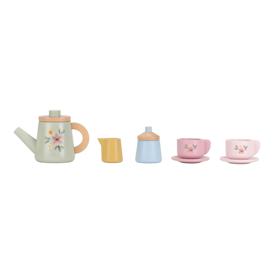 Drewniany Tea set FSC / Little Dutch