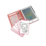 Tablet graficzny z szablonami do rysowania KIDYDRAW-MINI - kawai / Kidywolf