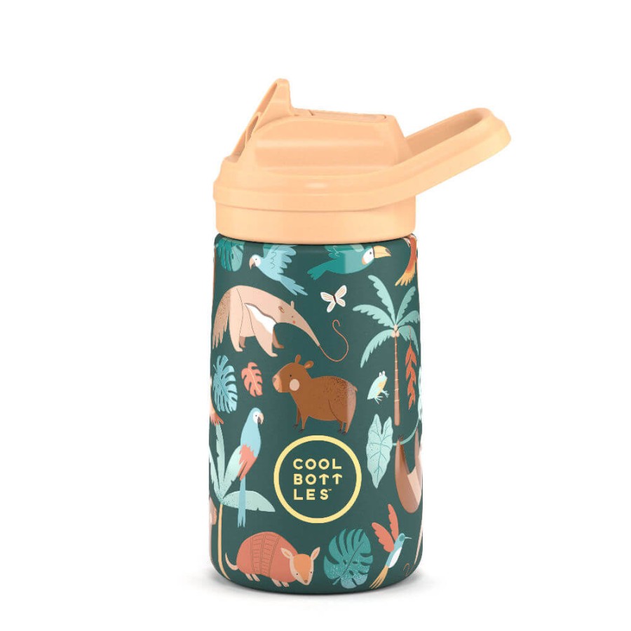 Butelka termiczna Kiddies - Rainforest Refuge, 350 ml / Cool Bottles